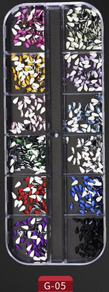 NDi beauty Nail Art Mixed Jewelry G1005