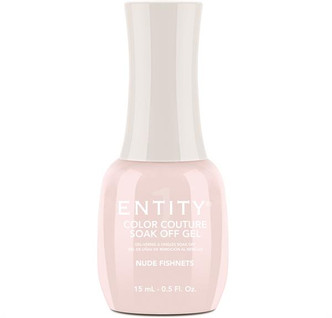 Entity Color Couture Soak Off Gel NUDE FISHNETS - 15 mL / .5 fl oz