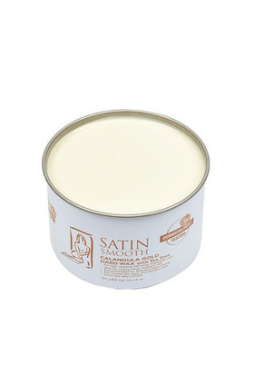 Satin Smooth Calendula Gold HARD WAX with Tea Tree Oil - 14oz