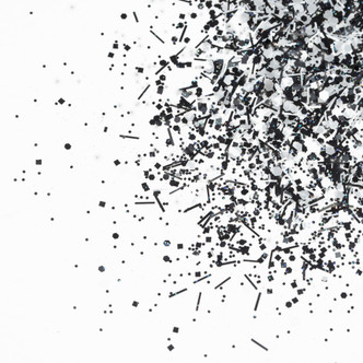 LeChat EFFX Glitter Black & White - 20 grams