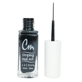 LeChat Cm Striping Nail Art - Black