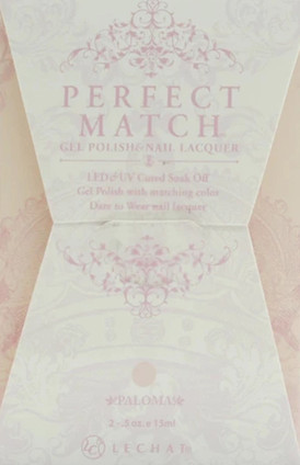 LeChat Perfect Match Gel Polish & Nail Lacquer Paloma - .5oz