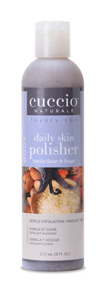 Cuccio Naturale Daily Skin Body Polisher Vanilla Bean And Sugar - 8 oz / 237 mL