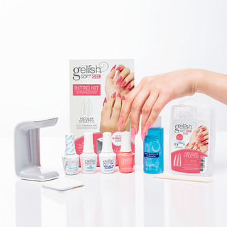 Gelish Soft Gel Intro Kit Medium Stiletto - 110 CT