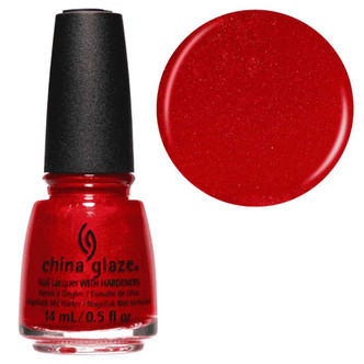 China Glaze Nail Polish Lacquer 2 Hot 2 Handle - .5oz