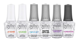 Gelish Fantastic Famous Five Kit ! Open Stock