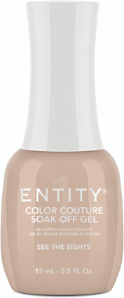 Entity Color Couture Soak Off Gel SEE THE SIGHTS - 15 mL / .5 fl oz