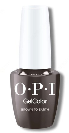 OPI GelColor Intelli-Gel Brown to Earth GCF004 - 0.5 oz (15 mL)