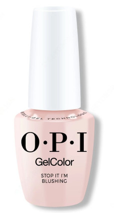 OPI GelColor Intelli-Gel Stop It I'm Blushing GCT74 - 0.5 oz (15 mL)
