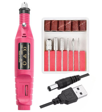 Professional Portable Electric Manicure & Pedicure Drill - USB Plug