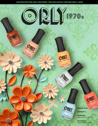 ORLY Nail Lacquer 1970s Collection - 6 PIX***WITHOUT BOX**
