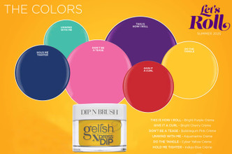 Gelish Xpress Dip Summer 2025 Let??s Roll Collection