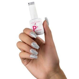 Light Elegance P+ Glitter Gel Polish Sterling - 10 ml