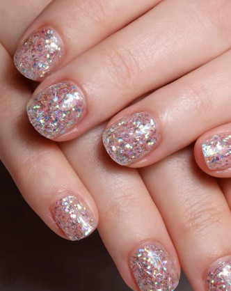 Light Elegance UV/LED Glitter Gel Everyone's Rolling in Glitter - 10 ml