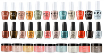 OPI Fall 2025 What's Your Mani??tude? Collection TRIO (GelColor + Nail Lacquer + Dip)