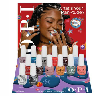 OPI GelColor Fall 2025 What's Your Mani??tude? Collection - 14PC Vac Tray Display