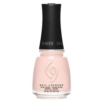 China Glaze Nail Lacquer Pink Silk - 0.5 oz