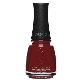 China Glaze Nail Lacquer Moonlit Merlot - 0.5 oz