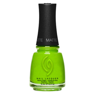 China Glaze Nail Lacquer Frosty Lime - 0.5 oz