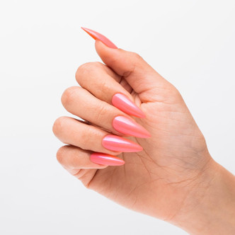 Gelish Soft Gel Tips Medium Stiletto Natural - 160 CT