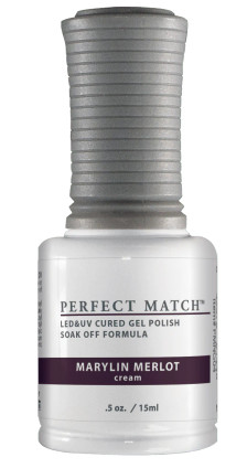 LeChat Perfect Match Gel Polish Marilyn Merlot - 0.5oz. (15ml)