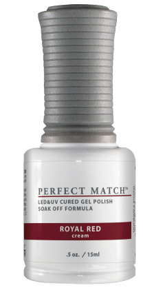 LeChat Perfect Match Gel Polish Royal Red - 0.5oz. (15ml)