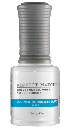 LeChat Perfect Match Gel Polish Old, New, Borrowed, Blue - 0.5oz. (15ml)