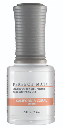 LeChat Perfect Match Gel Polish California Coral - 0.5oz. (15ml)