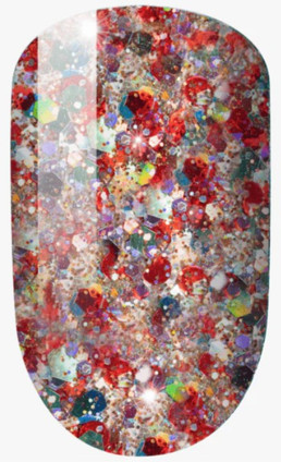 LeChat Perfect Match Sky Dust Glitter Gel Polish Solar Flare - 5 oz