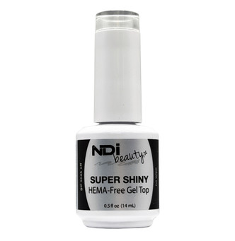 NDi beauty HEMA-Free Super Shiny No Wipe Gel Top - .5 oz