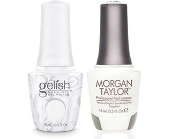 Gelish & Morgan Taylor Black & White Colors Duo Pack
