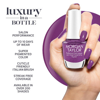 Morgan Taylor Nail Lacquer Berrylicious Bliss - 0.5 fl oz