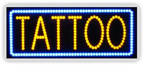 Electric LED Sign - Tattoo 2159