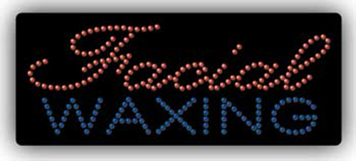 Electric LED Sign - Facial  Waxing 2350