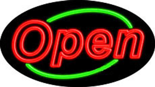 Neon Flashing Sign Open_1