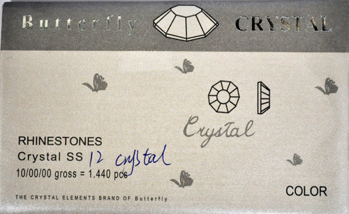 Butterfly Crystal Rhinestones SS12 - 1440ct