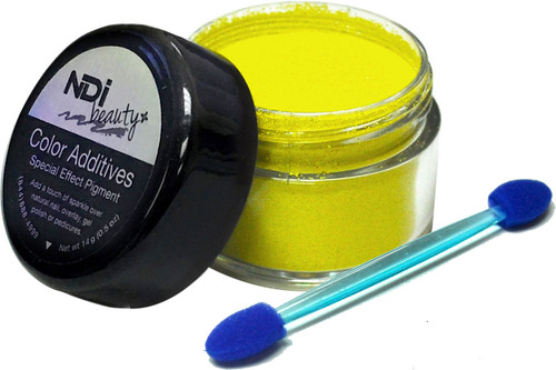 NDI beauty Glitter Prism Sunshine Yellow - .5oz