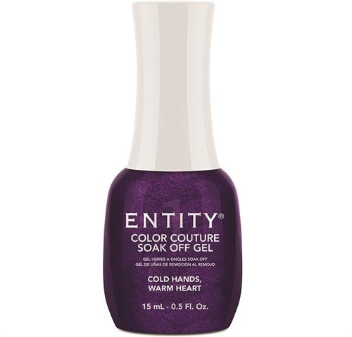 Entity Color Couture Soak Off Gel COLD HANDS WARM HEART - 15 mL / .5 fl oz
