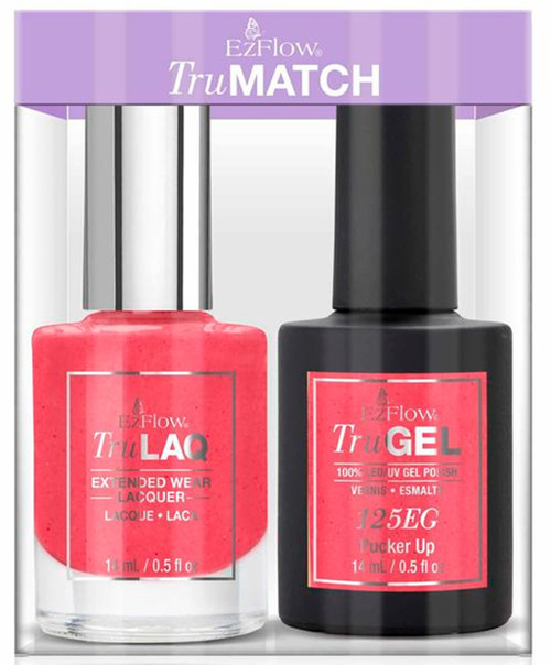 EzFlow TruGel Polish Pucker Up Duo 125ED - 14 mL / 0.5 fl oz