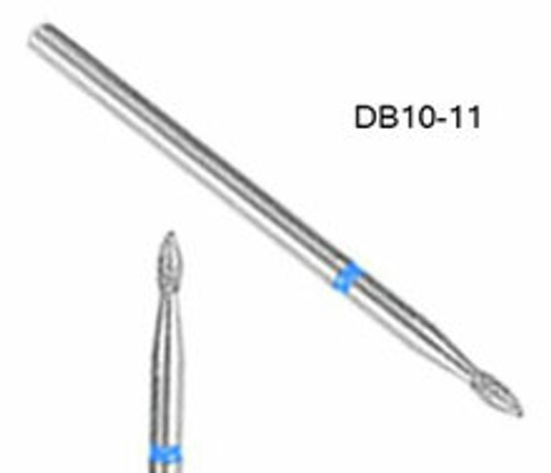 NDi beauty Diamond Carbide Bit Football Shape - 3/32 - DB10