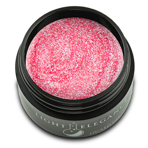 Light Elegance UV/LED Glitter Gel Sweet Tea - .57 oz (17 ml)
