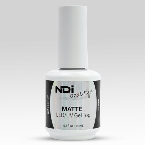 NDi beauty Matte LED/UV No Wipe Gel Top - .5 oz