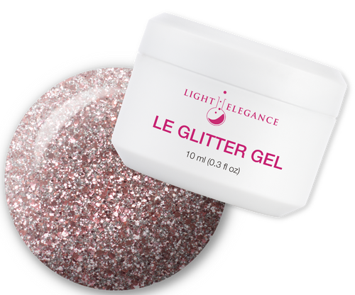 Light Elegance UV/LED Glitter Gel Hot and Cold - 10 ml