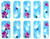 3-D Nail Sticker - Series 106-1