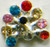 3D Rhinestones Crystal Nail Metal Charms B126