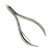 Niko Silver Cobalt Square Cuticle Nipper # 16 (Full Jaw)