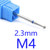 NDi beauty Diamond Drill Bit - 3/32 shank (MEDIUM) - M4