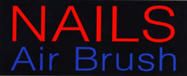 Neon Sign - Nail Airbrush
