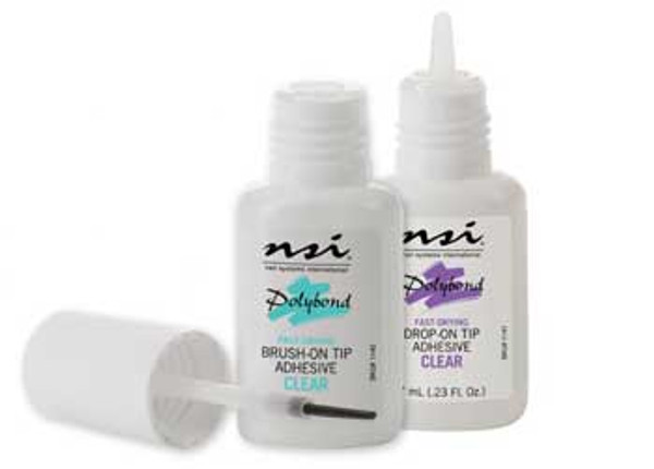 NSI Polybond Adhesive Brush-On Clear 7 ml (6 pack)