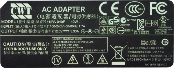 Nail Harmony LED Adapter Variable Voltage Replacement for LED 18G
